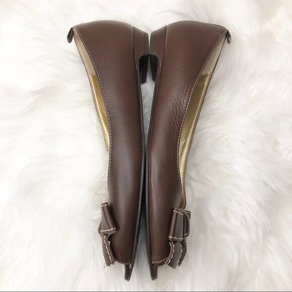 J. Crew Open Toe Bow Mini Heel - Picture 3 of 7